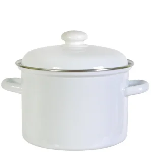 ЭМ Кастрюля эмаль  6,0л микс