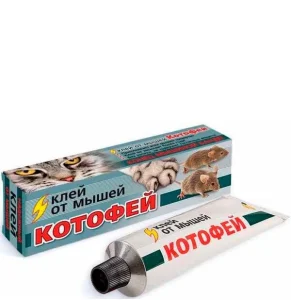 Клей от грызунов и насекомых Котофей 135гр