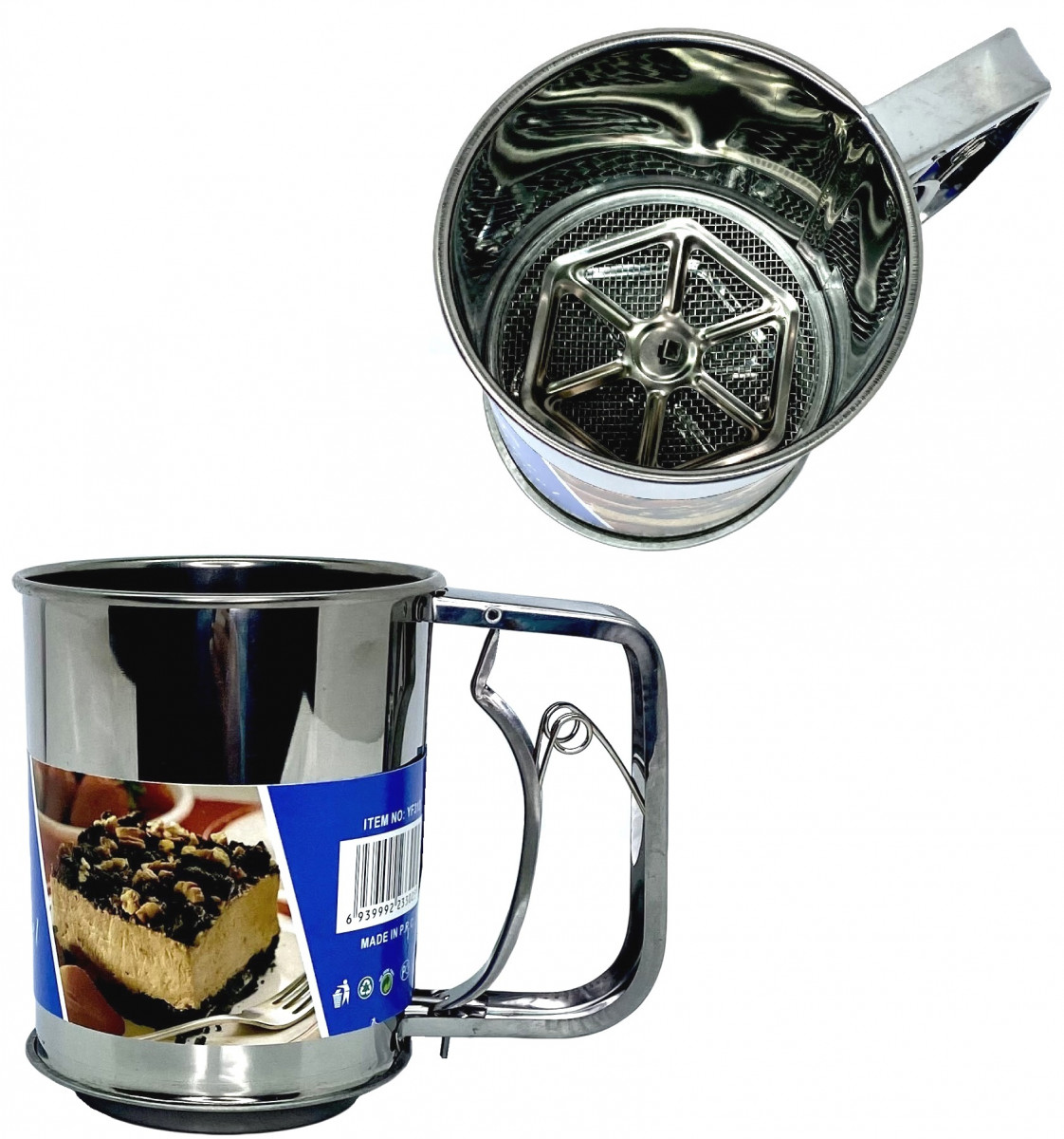Сито-кружка 900гр нерж.