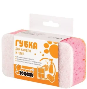 Губка для кафеля и плит ЛЮКС