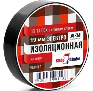 Изолента ПВХ 19*10мм черная