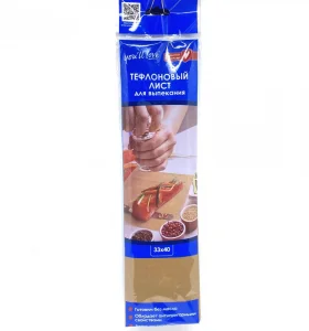 Коврик для выпечки 33*40 тефлон/многоразовый/