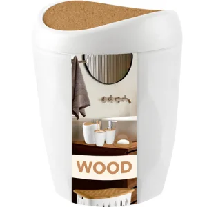 Контейнер для мусора  1,0л Keeplex Wood