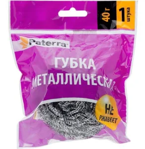 ГУбка-мочалка Раттера 40гр/не ржавеет/