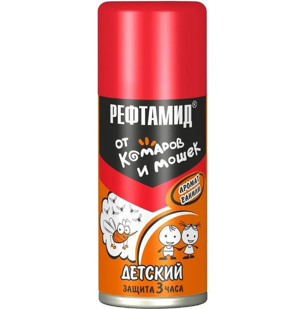Средство от комаров Рефтамид детский