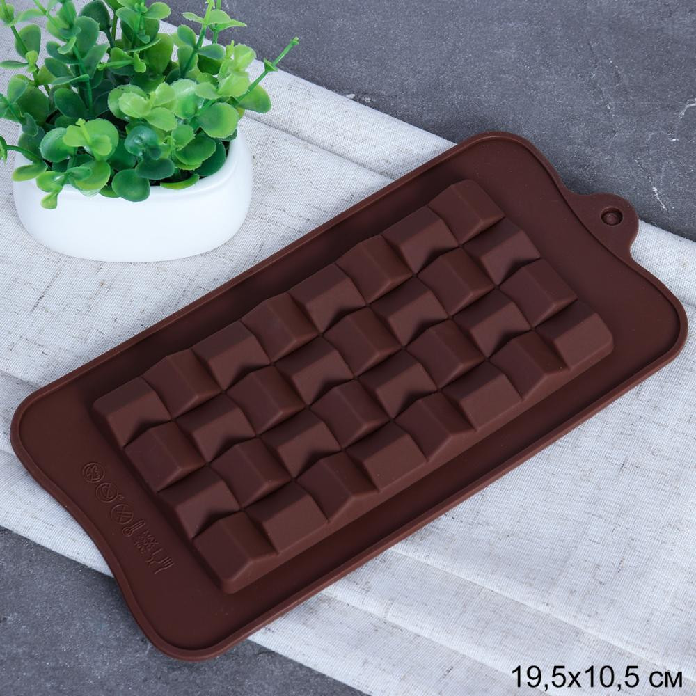 Форма силиконовая для шоколада 21*10,3*1см