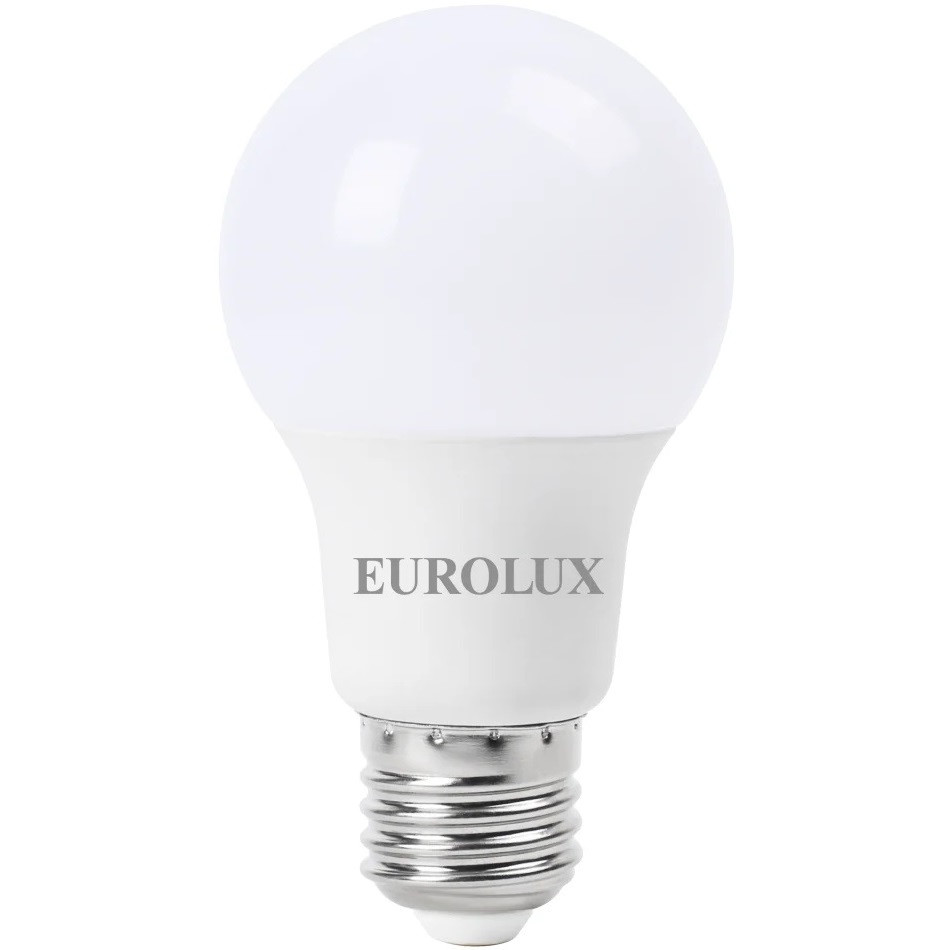 Лампа светодиодная Е27 11W теплый свет 2700К A60 Eurolux 76/2/15