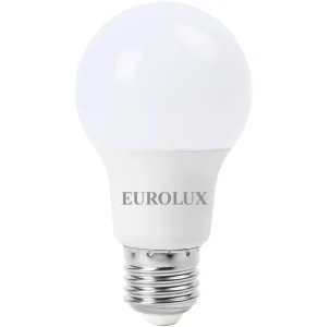 Лампа светодиодная Е27 11W теплый свет 2700К A60 Eurolux 76/2/15