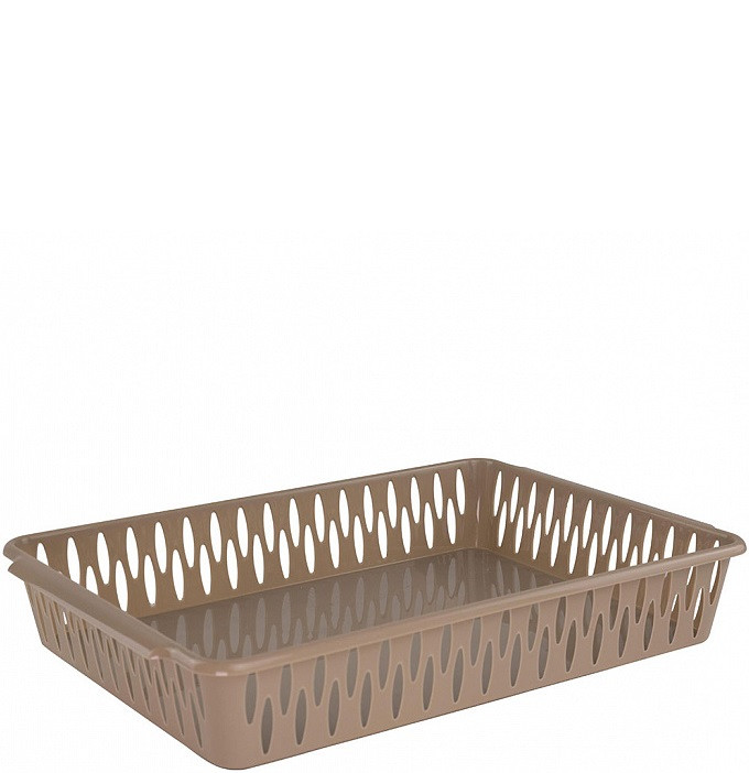 Корзинка пласт 35*25см микс