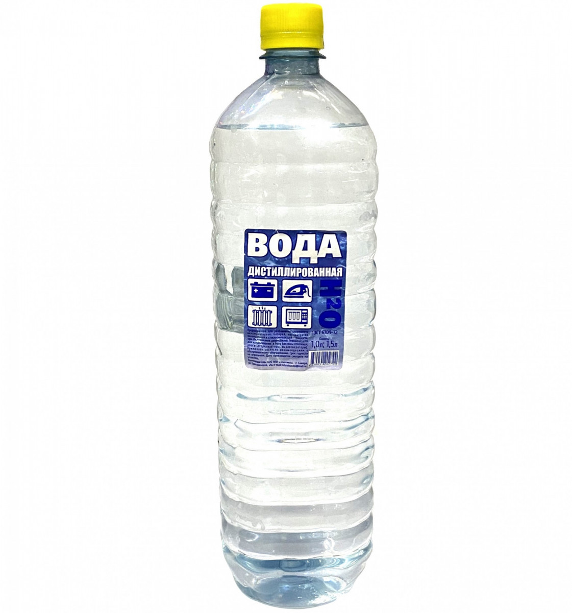 Вода дистилированная 1,5л