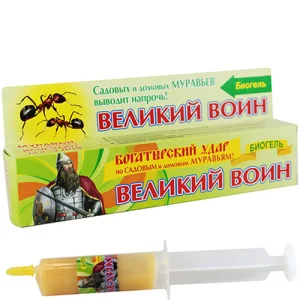 Средство от муравьев Биогель Великий Воин (шприц 30гр)