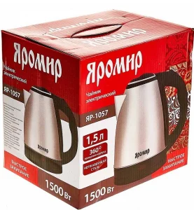 ЭЛ.Чайник диск 1,5л ЯР-1057 1500Вт