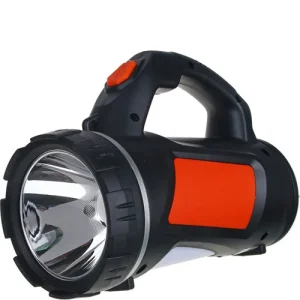 Фонарь аккумуляторный (прожектор) 1 LED+СОВ, 4 режима, USB, 1000мАч, 17*11см Ермак (223-040)