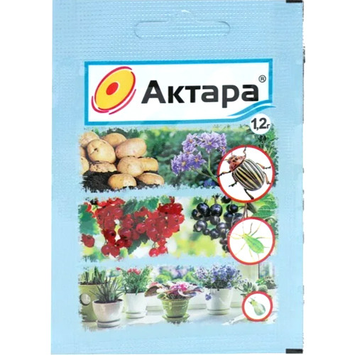 Средство от колорадского жука Актара (пакет 1,2гр) сухой картофель ВХ 1/150