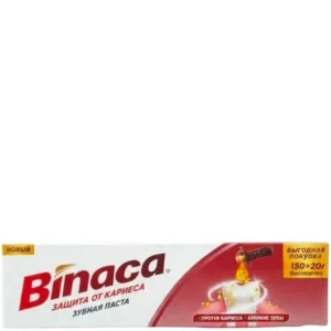Паста зубная BINACA 150+20г Advanced Cavity Expert защита от кариеса 803475