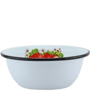Миска эмаль 1,0л с рисунком 01-0307/4 /МГ/ 1/30