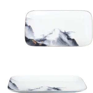 Блюдо прямоугольное 35,5*19см DR-1008 (750798) 1/22