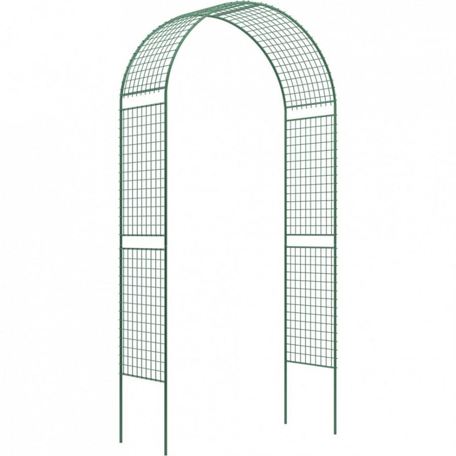 Арка садовая широкая СЕТКА (2,8х1,25х0,5м)