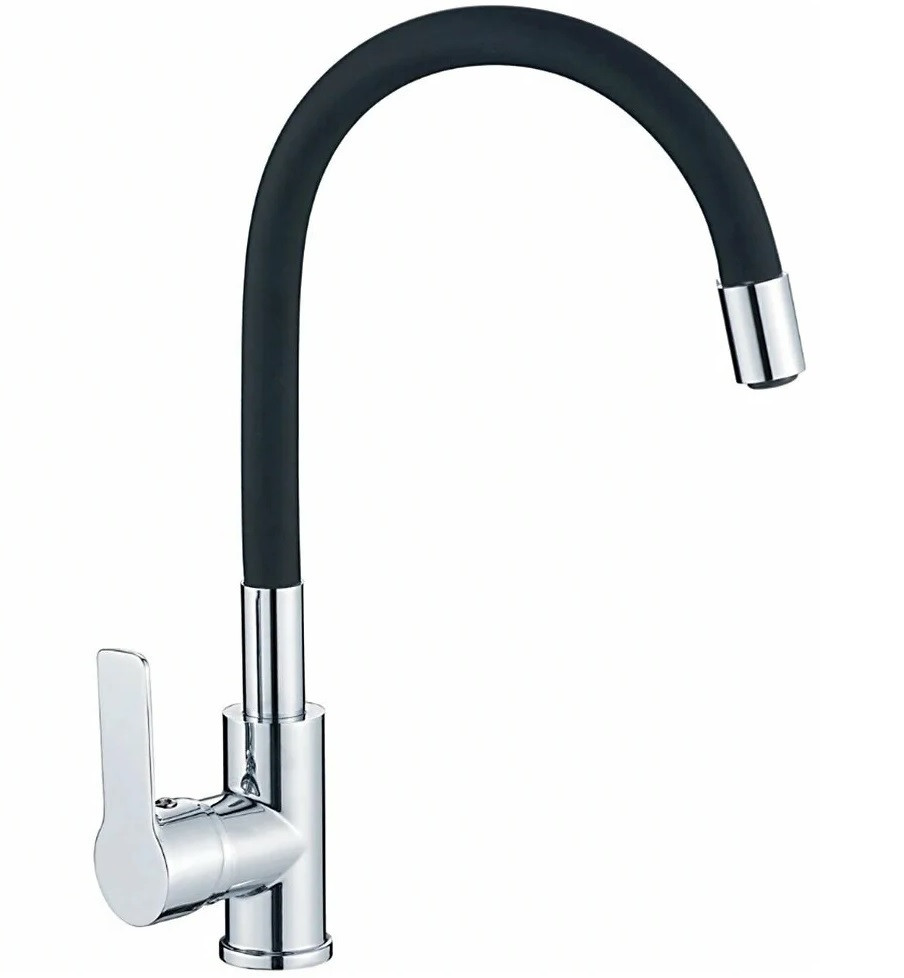 Смеситель д/кухни высокий излив HB70112-7 черный 1/10