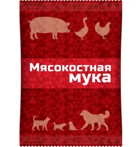 Кормовая добавка Мясокостная мука 600гр 1/15