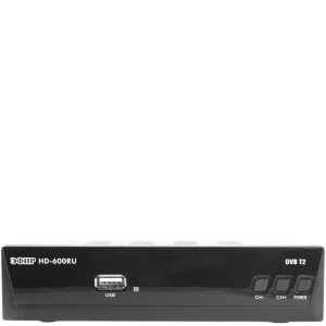 Ресивер цифровой DVB-T2 HD Эфир HD-600RU 20200