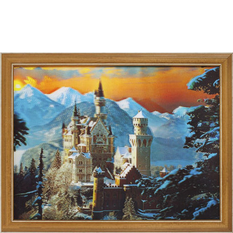 Картина 5D 30*40 Замок 5043 (664789)