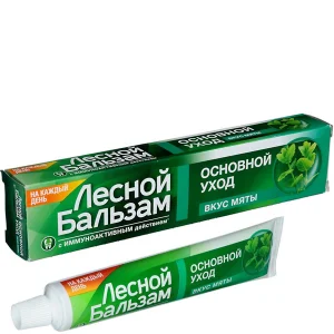 Паста зубная Лесной бальзам Вкус мяты 75мл (981-049) 1/24