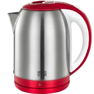 Чайник эл. нерж 2,3л 1500Вт красный HS-1054 Homestar (106466) 1/12