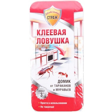 Средство от тараканов и муравьев Ловушка (домик) Бдительный страж ST-920 1/120
