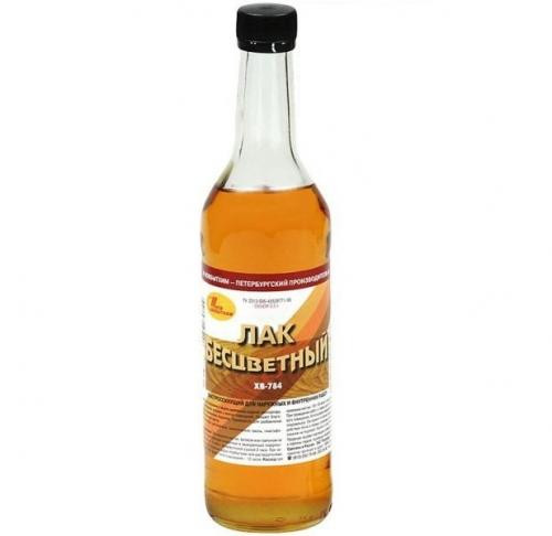 Лак ХВ-784 бесцветный 0,5л 1/12