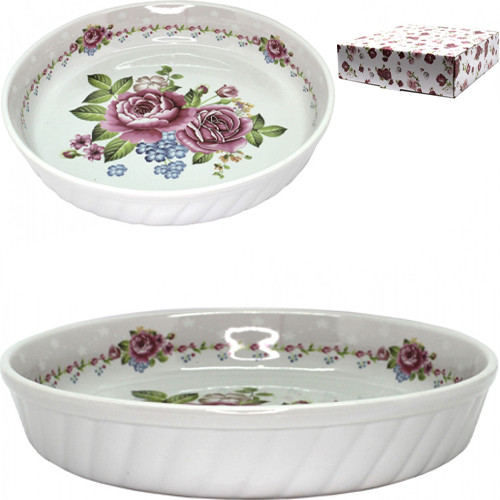 Блюдо для выпечки круглое 13" 33см Нежность SL1796-13"-512 /К/ 1/8
