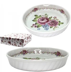 Блюдо для выпечки круглое 13" 33см Нежность SL1796-13"-512 /К/ 1/8