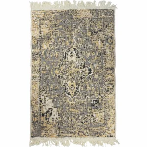 Коврик напольный хлопковый 60х90см Kilim GOLD крем-бежевый 70139