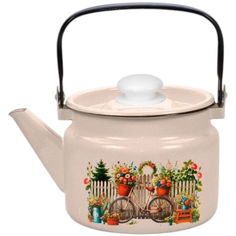 Чайник эмаль 2,0л. Романтика  С-2710П2/4ЖмРч 1/6
