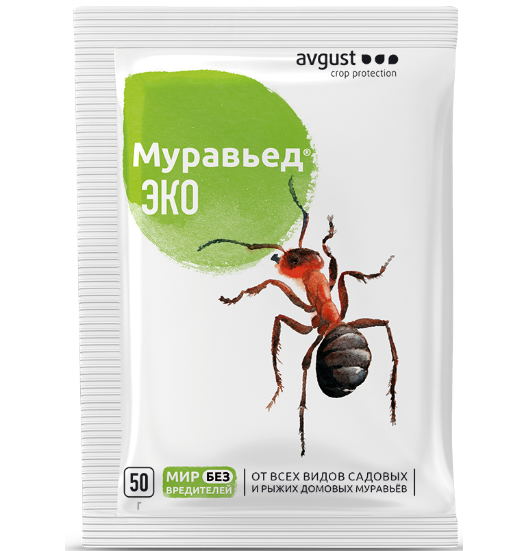 Средство от муравьев садовых Муравьед ЭКО 50гр 1/150