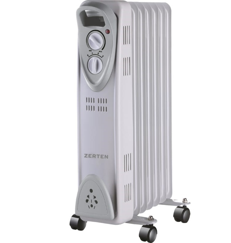 Радиатор масляный 1500Вт 7секций Zerten MRS-15