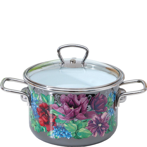 Кастрюля эмаль 4,0л Catalina