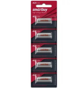 Элемент питания A23 12V Alkaline (5шт) Smartbuy  BL5 SBBA-23A5B