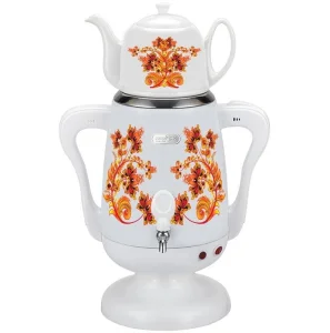 Самовар эл. 3,5л 1800Вт Maxtronic MAX-HD2511-2 + керамический зав.чайник