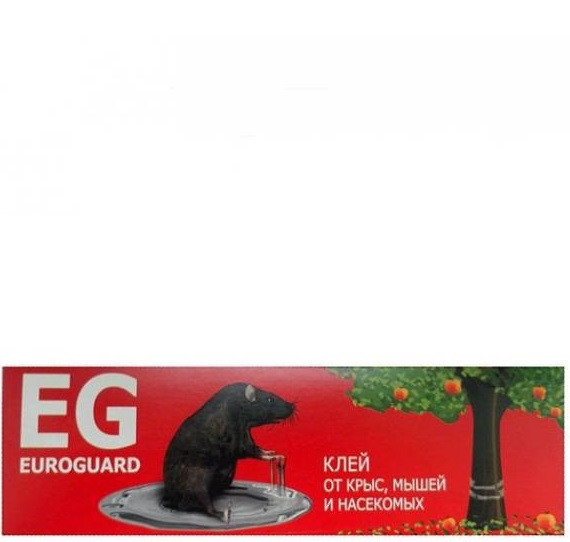 Клей от грызунов и насекомых EG EUROGUARD 135гр 1/50