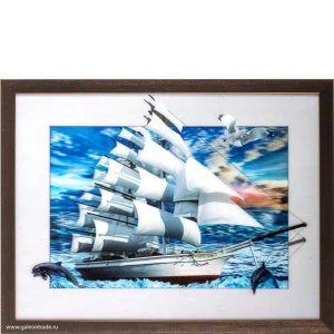Картина 5D 30*40 Парусник 160 (650075)