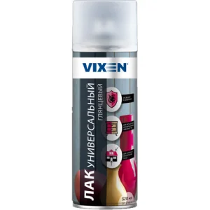 Лак акриловый универсальный VIXEN VX-24000 520мл глянцевый 1/12