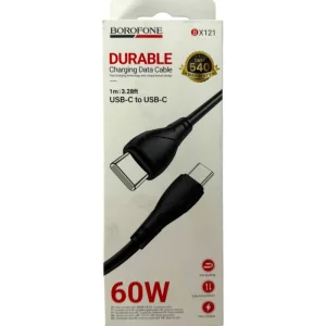 Кабель USB для зарядки Type-C, 1,0м 3A BOROFONE BX121