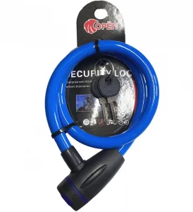 Замок ВЕЛОСИПЕДНЫЙ 12мм*65см /S-20038/ 1/100