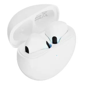 Наушники беспроводные TWS BY Promo LitePods вкладыши 28/150мАч белые (410-267)