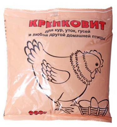 Кормовая добавка Крепковит 900гр для кур, уток, гусей (ВХ) 1/10