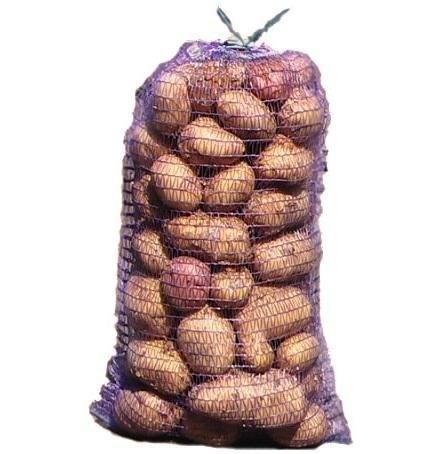 Сетка-мешок с завязками, 50х80 (40кг) фиолетовая