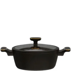Кастрюля литая 3,0л АП, индукция (черная) R-27422