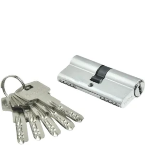 Цилиндровый механизм 60мм 5 ключей S-Locked C-200-60-CP хром (121645) 1/100