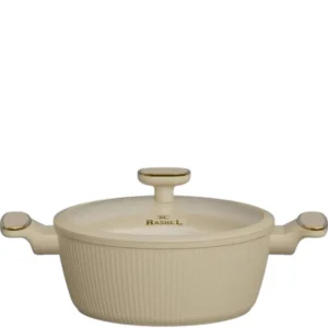 Кастрюля литая 7,5л АП, индукция (кремовая) R-27228